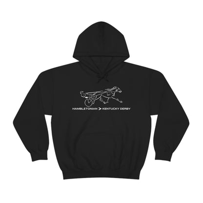 Hambletonian > Kentucky Derby - Unisex Heavy Blend Hooded Sweatshirt