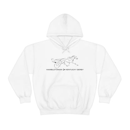 Hambletonian > Kentucky Derby - Unisex Heavy Blend Hooded Sweatshirt