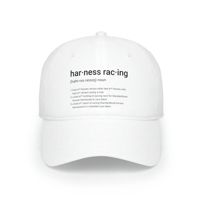 Harness Racing Definition - Low Profile Baseball Cap