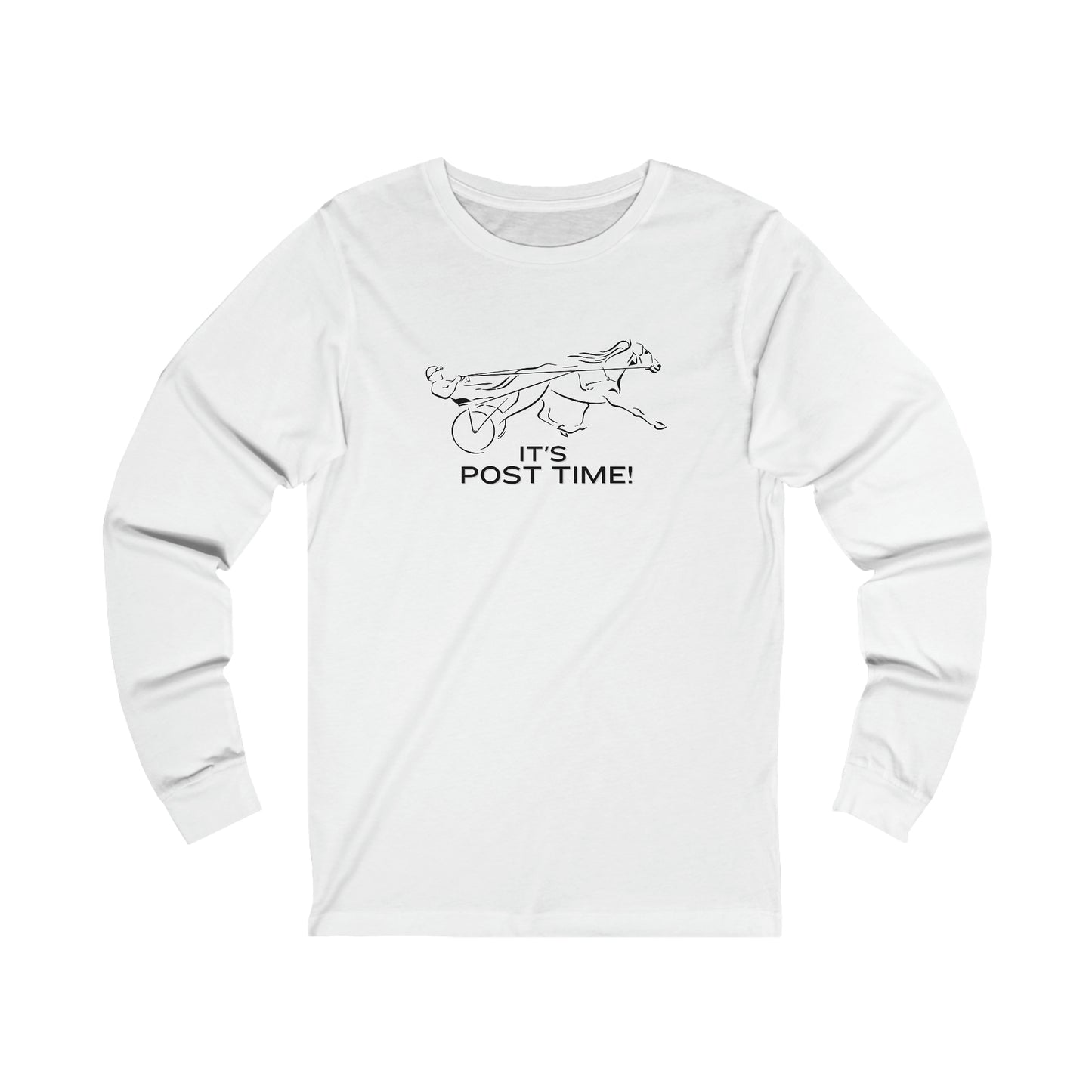 It's Post Time! - Unisex Jersey Long Sleeve Tee