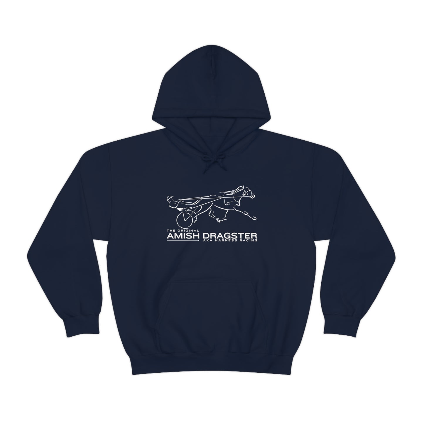 The Original Amish Dragster - Unisex Heavy Blend Hooded Sweatshirt