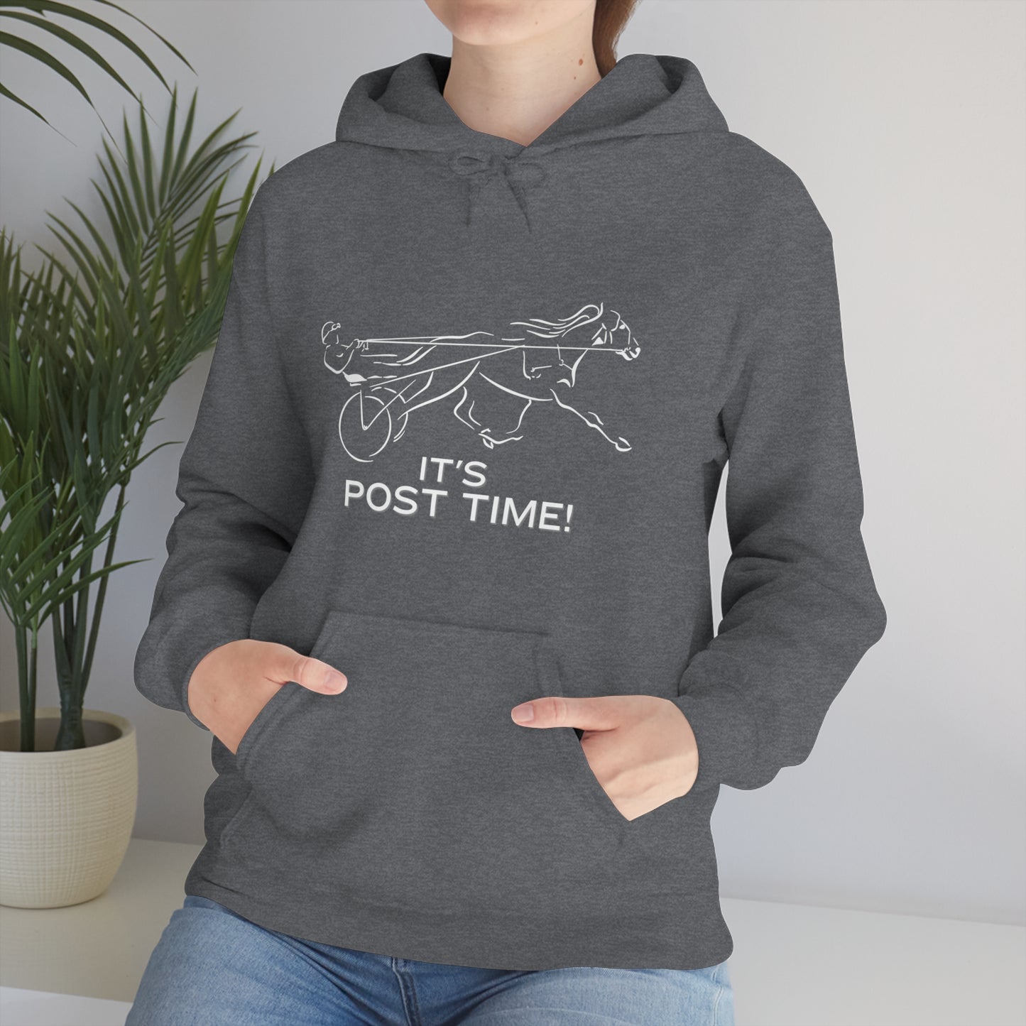 It's Post Time! - Unisex Heavy Blend Hooded Sweatshirt