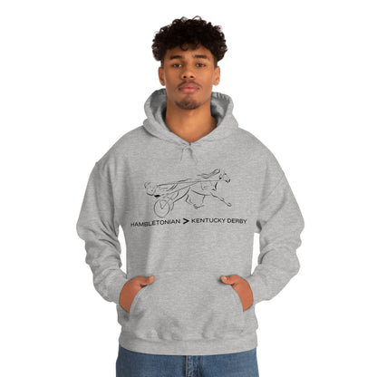 Hambletonian > Kentucky Derby - Unisex Heavy Blend Hooded Sweatshirt