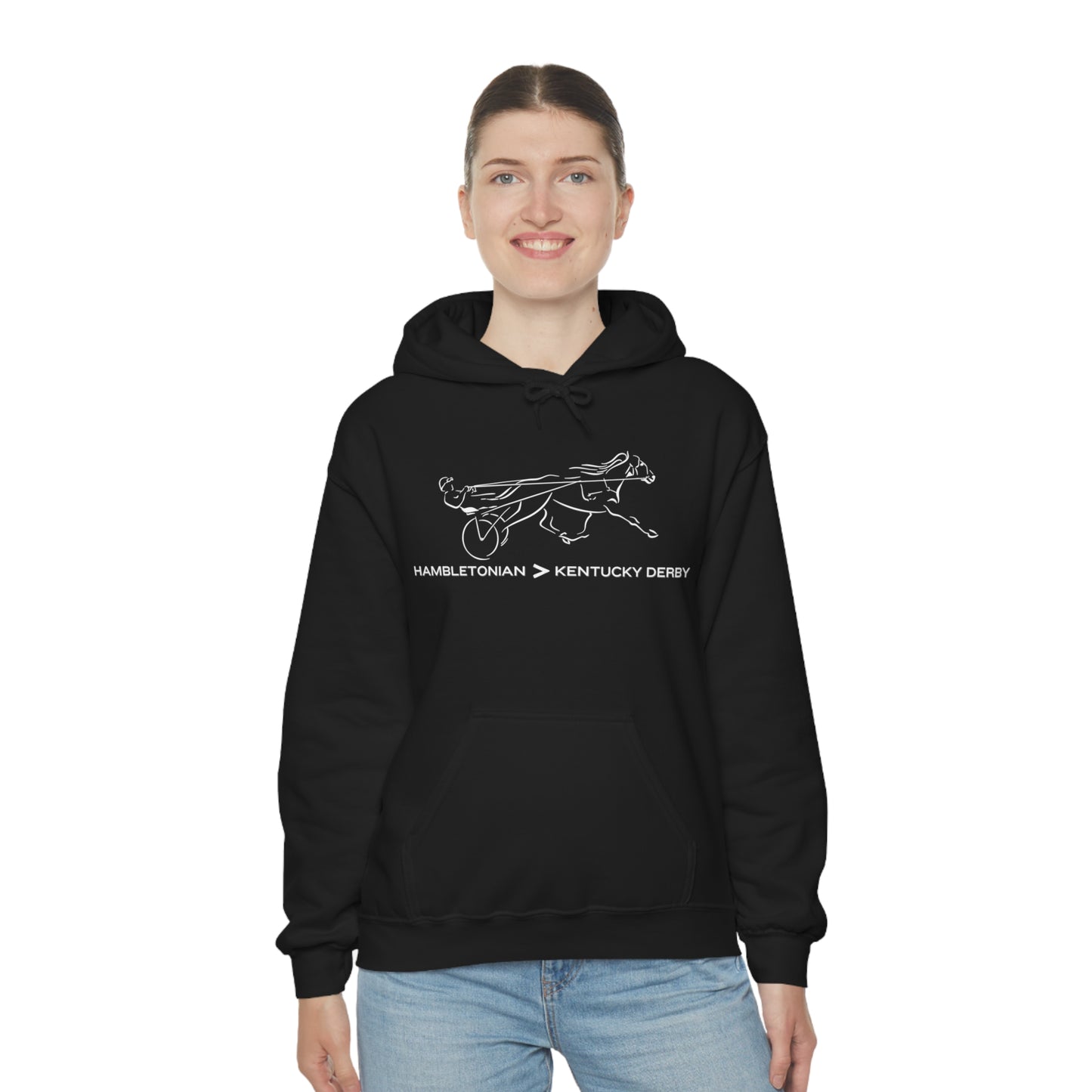 Hambletonian > Kentucky Derby - Unisex Heavy Blend Hooded Sweatshirt