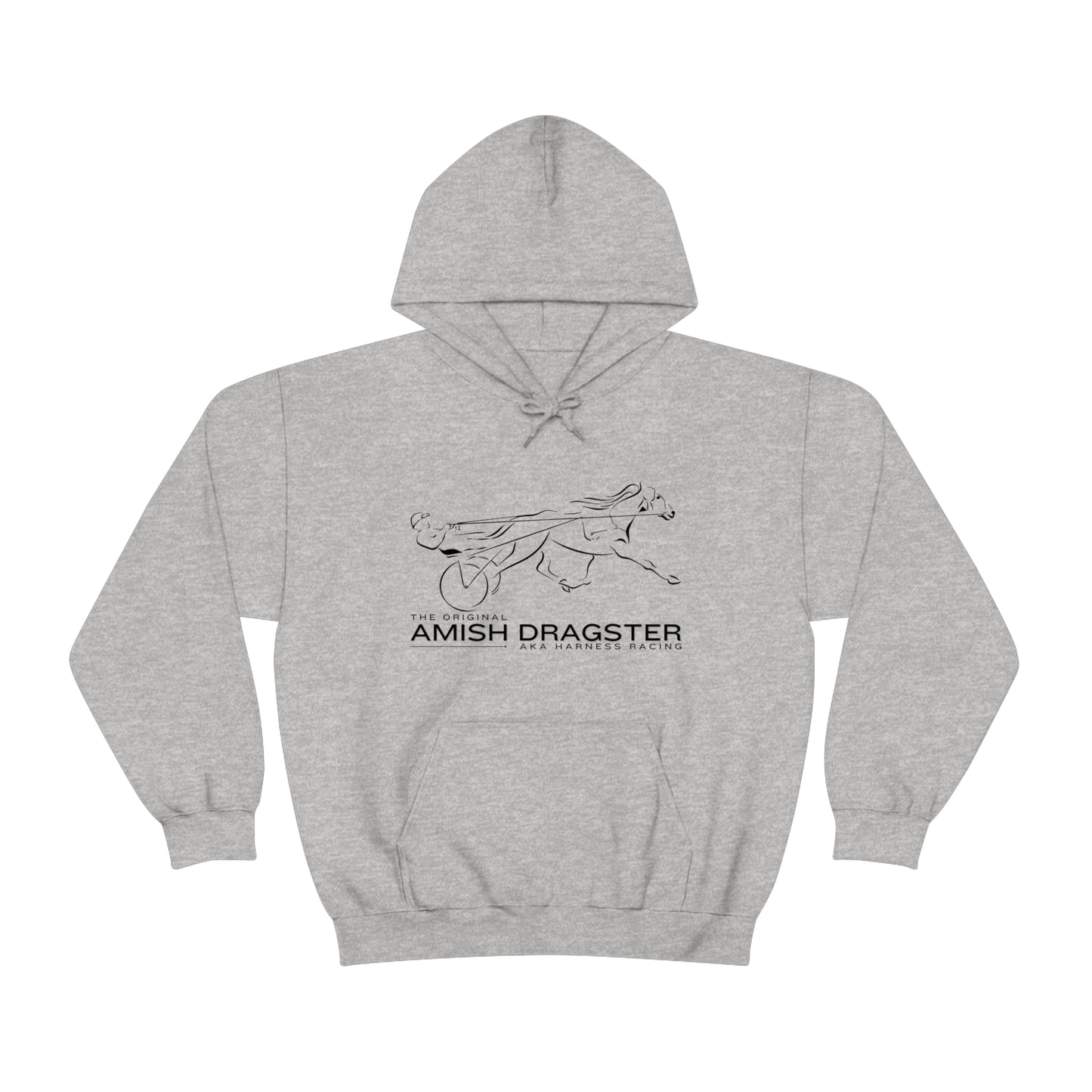 The Original Amish Dragster - Unisex Heavy Blend Hooded Sweatshirt