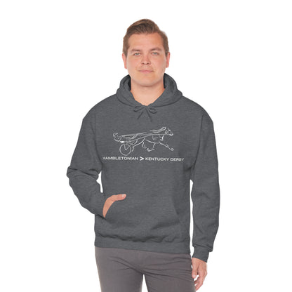 Hambletonian > Kentucky Derby - Unisex Heavy Blend Hooded Sweatshirt