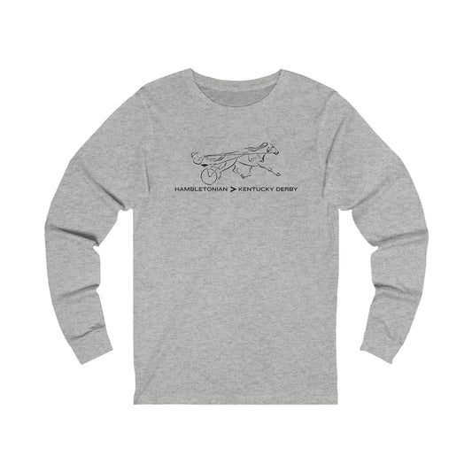 Hambletonian > Kentucky Derby - Unisex Jersey Long Sleeve Tee